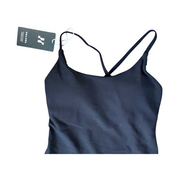 Halara Patitoff 2in1 ALine Spaghetti Strap Mini Active Tennis Dress Sz XXS Black - Picture 6 of 6